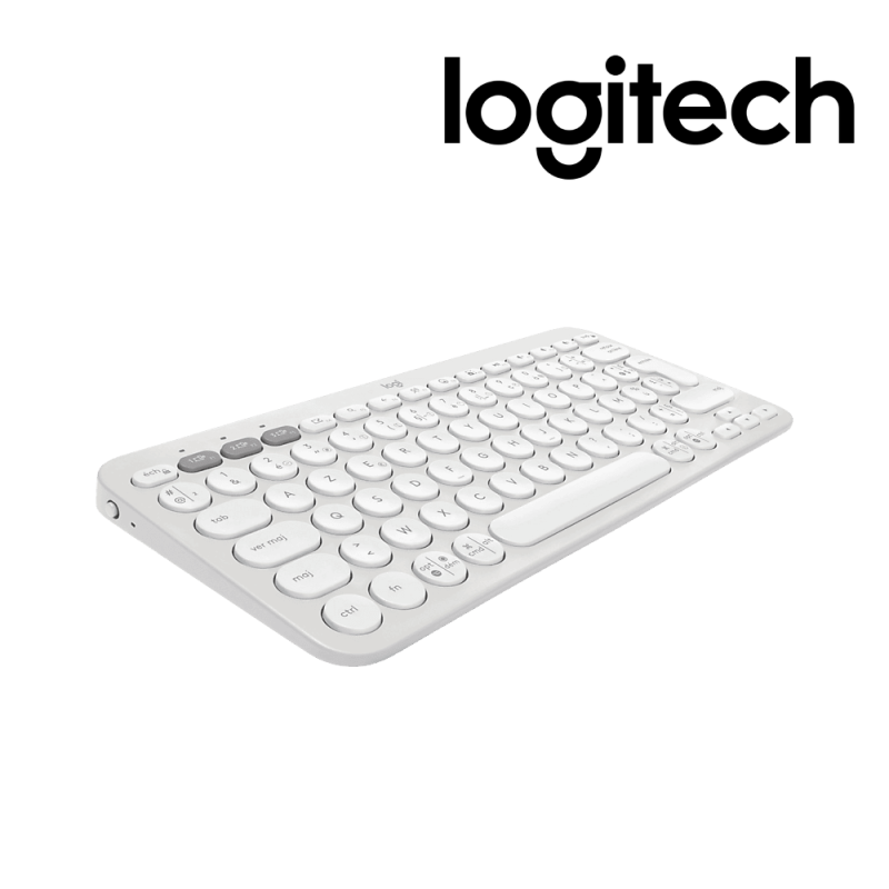 LOGITECH CLAVIER BT Pebble Keys 2 K380s-WHITE