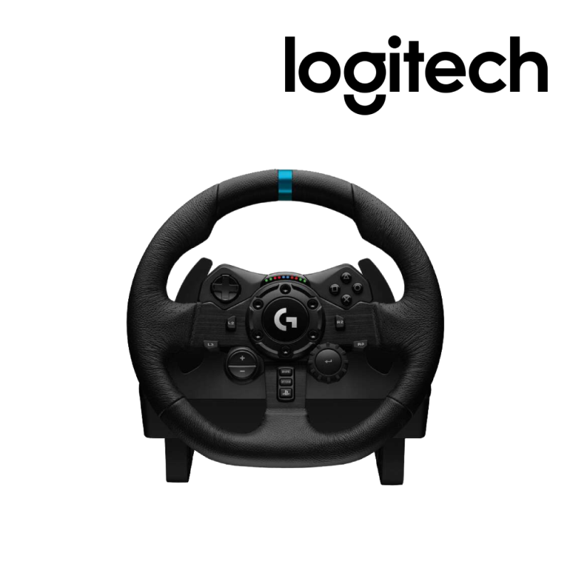 LOGITECH G923 Racing Wheel and Pedals for PS5  PS4