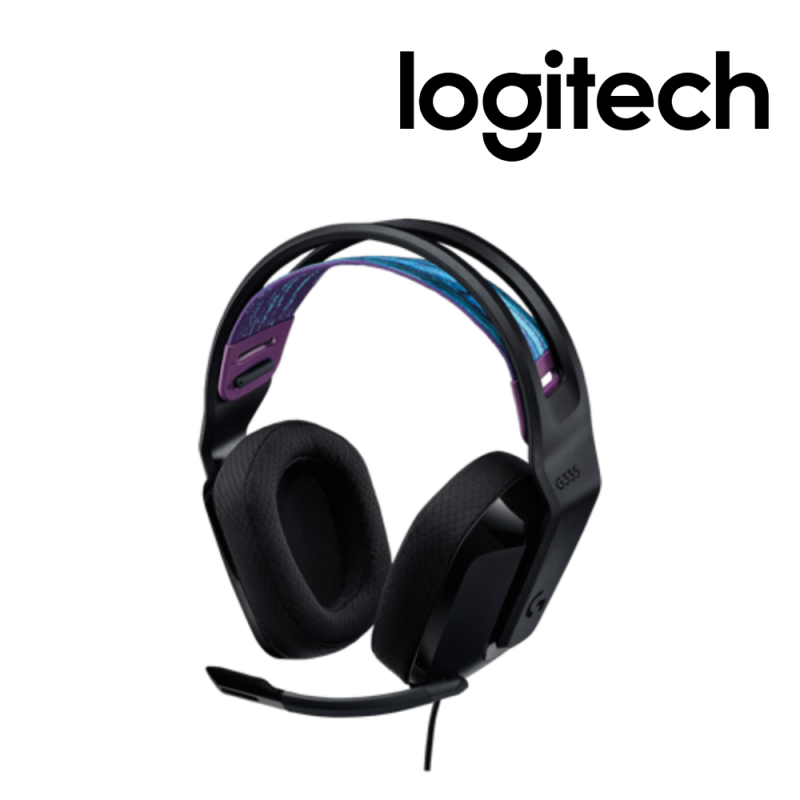 LOGITECH CASQUE GAMING - G335 Wired - BLACK - 3.5