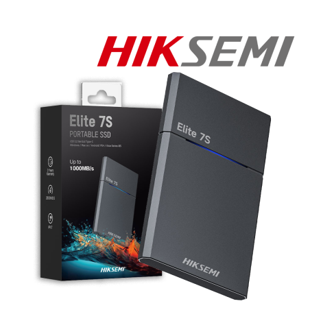 DISQUE DUR HIKSEMI ESSD 1T Elite7S 3.2 2000MB s