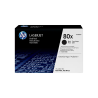 HP 80X Black Dual Pk LJ TonerCartridge