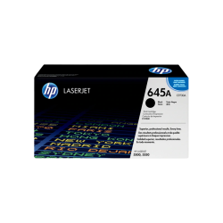 HP 645A Black Original LaserJet Toner Cartridge