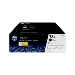 HP 78A Blk Dual Pack LJ Toner Cartridge