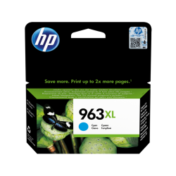 HP 963XL High Yield Cyan Original Ink Cartridge